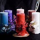 Colorful Candle With Bowknot
