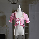 Kurzarm Rosa Baumwolle Sweet Lolita Bolero