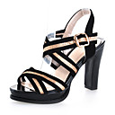Chic Sparkling Glitter Chunky Heel Sandals With Split Joint Party / Evening Shoes (More Colors)