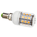 E14 3.5W 30x5050SMD 300-330LM 3000-3500K Warm White Light mit Abdeckung LED Mais-Birne (110V/220V)