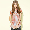MYWELL Check Pattern Shirt