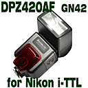 Emoblitz DPZ420AFN Digital Dedicated PowerZoom Flashgun for Nikon i-TTL D300 D700