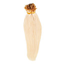 100% Indian Remy Hair 20 Inch Silk Straight Stick-tip Pre-bonded Fusion Hair Extensions