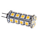 G4 3.5W 30x5050SMD 280-310LM 3000-3500K Warm White Light LED Corn Bulb (12V)