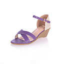 Fashion Leatherette Wedge Heel Sandals With Buckle Party / Evening Shoes(More Colors)