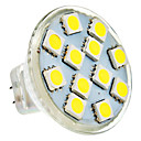 MR11 2W 12x5050SMD 100-150LM 6000-6500K Natural White Light LED Spot Bulb (AC/DC 12V)