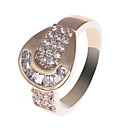 Fashion Copper Alloy CZ Rings