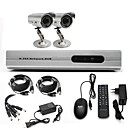 Anko-CCTV System with 2 Outdoor Cameras for Home & Office(For DIY)