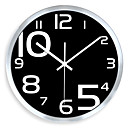 Contemporáneo reloj de pared de metal