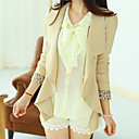 Vrouwen Waterfall Leopard manchet Blazer