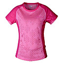 Vrouwen Modieuze sneldrogend ronde kraag T-shirts (Roze)