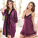 Frauen Lila Fashion zweiteilige Dessous Set
