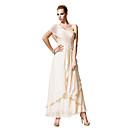 changeshe1121106138 Fashion One Shoulder Silk Chiffon Formal Dress