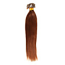 100% Indian Remy Hair 18 Inch Silk Straight Flat-tip Pre-bonded Fusion Hair Extensions
