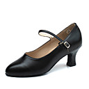 Women's Leather Ankle Strap Upper Modern / Ballroom Dance Shoes
