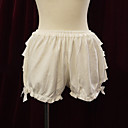 Witte Franje Katoen Sweet Lolita Bloomer