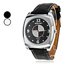 Heren Quartz Analoog PU polshorloge (verschillende kleuren)