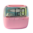 La energía solar de escritorio de la alarma del reloj