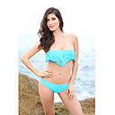 Women's Bandeau Strapless Blue Acacia Swimwear