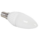 E27 3W 240LM 6000-6500K Natural White Light LED bulbo de la vela (220)