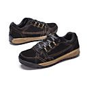 ADDNICE Schwarz Outdoor-Kuh-Leder-Schuhe