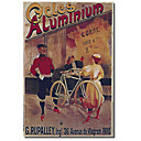 Stampato su tela Bike 32 da Vintage Collection di Apple, con telaio allungato