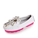 Stylish Leather Flat Heel Boat Shoes With Rhinestone Party/Evening Shoes(More Colors)