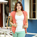 Plus Size Short Sleeve Coat