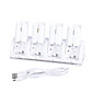  PEGA USB 4-port laadstation met 4 x oplaadbare batterijen (1800mAh) voor de wii remotes
