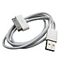 Premium Oplaad-/Synckabel Voor iPad/iPhone/iPod  (1m, wit)