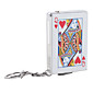  Poker Queen Shaped LED Windproof Gas Lighter