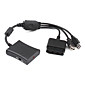 3-i-1 PS2 til Xbox 360 Slim, PS2 til PS3 og Xbox 360 til ps3 konverter kabel (sort)
