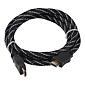 Premium vergoldet 1080p HDMI V1.3-Kabel für Xbox 360 und PS3 (1,8 m, schwarz, Retail-Box)