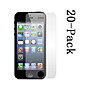 Clear Screen Protector for iPhone 5 (20 Pack & 5 Cleaning Cloth)
