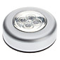 4 LED a luce bianca toccare la lampada rotonda con Adesivo per Office Home Auto (3xAAA)