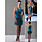  Sequined Fabric Sheath/ Column Scoop Short/ Mini Cocktail Dress inspired by Taylor Swift